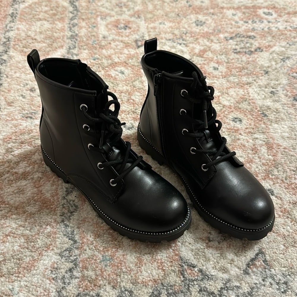 Harper Canyon Black Kids Boots
